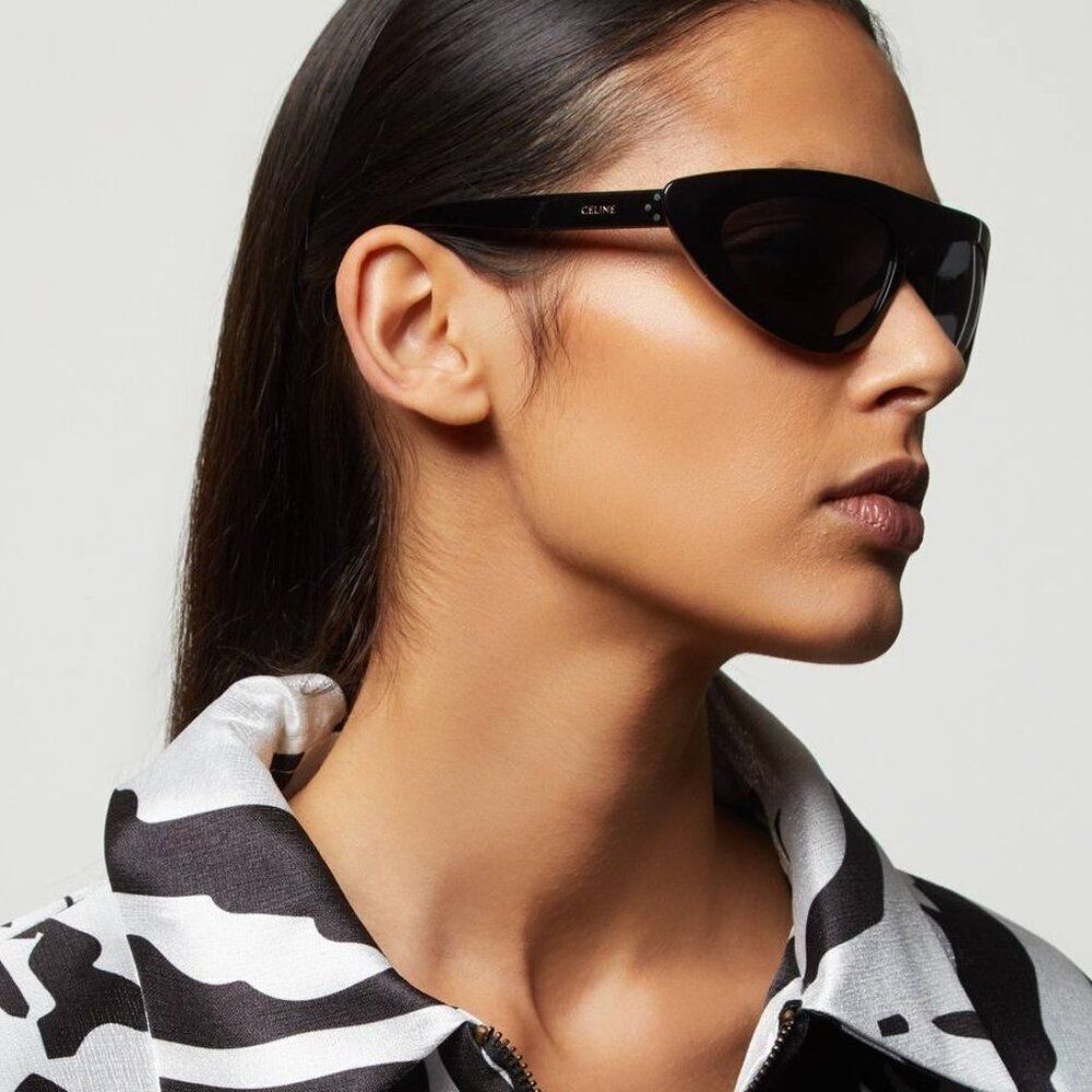 NEW CELINE CL40261I 01A BLACK GREY SUNGLASSES - LOWEST PRISE! - Picture 1 of 11